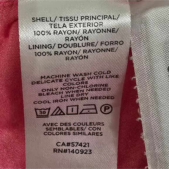 Loft Boho Comfy Pink Long Sleeve Women's Dress Size Small - Picture 5 of 6